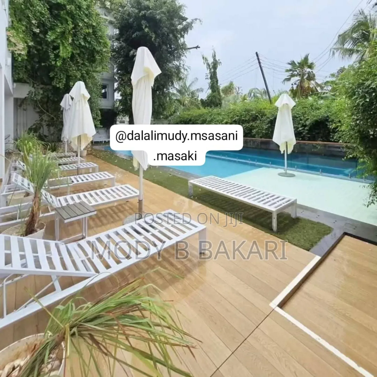 Furnished 1bdrm Apartment in Masaki for rent
