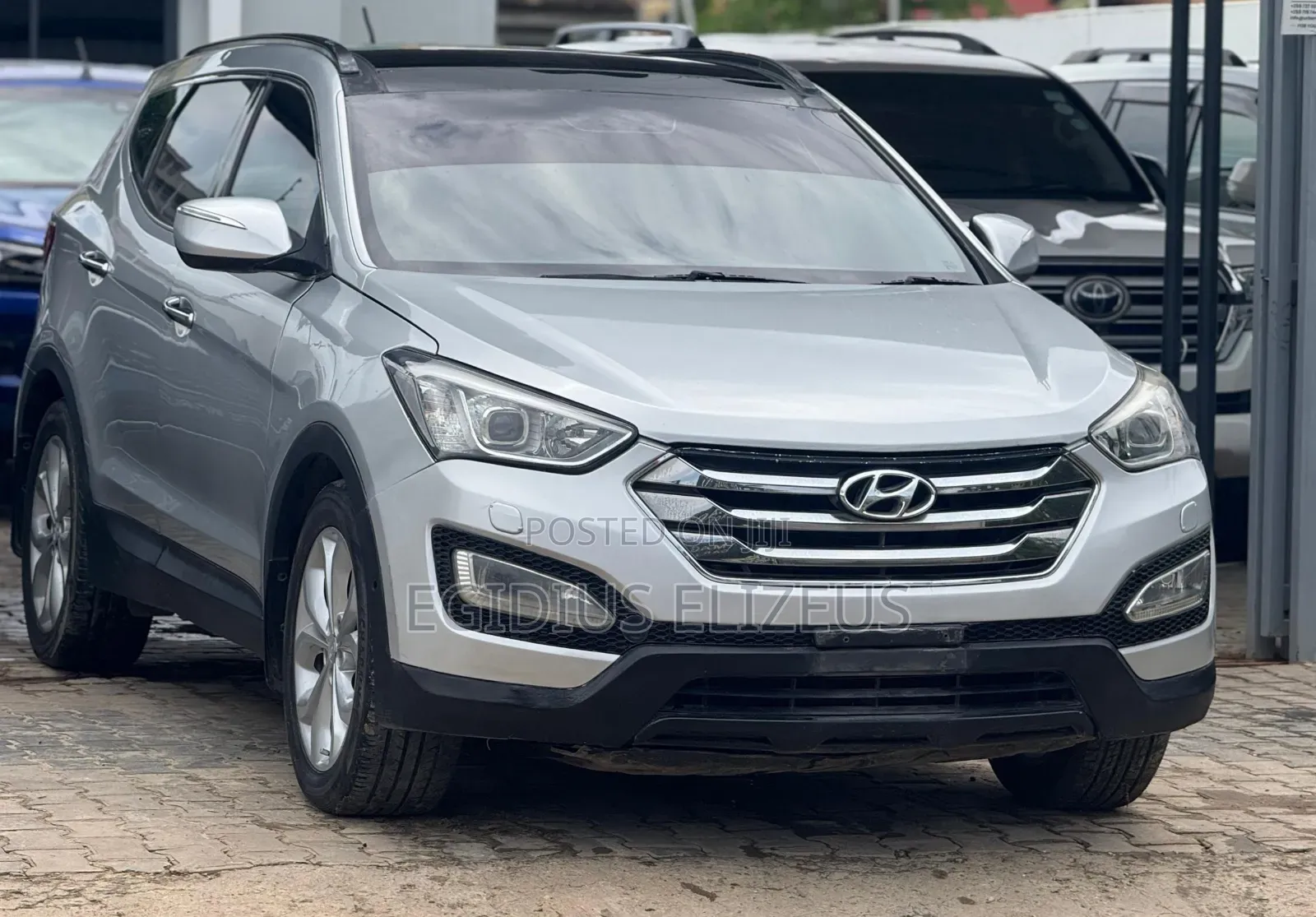 Hyundai Santa Fe 2014 Silver