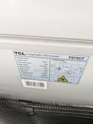 ORIGINAL TCL Chest Freezer Double Door With Handles 508l