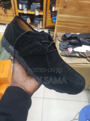 Men's Shoes Wallabees Black
