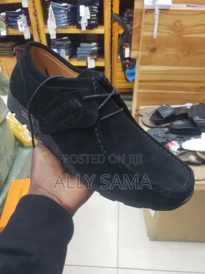 Men's Shoes Wallabees Black