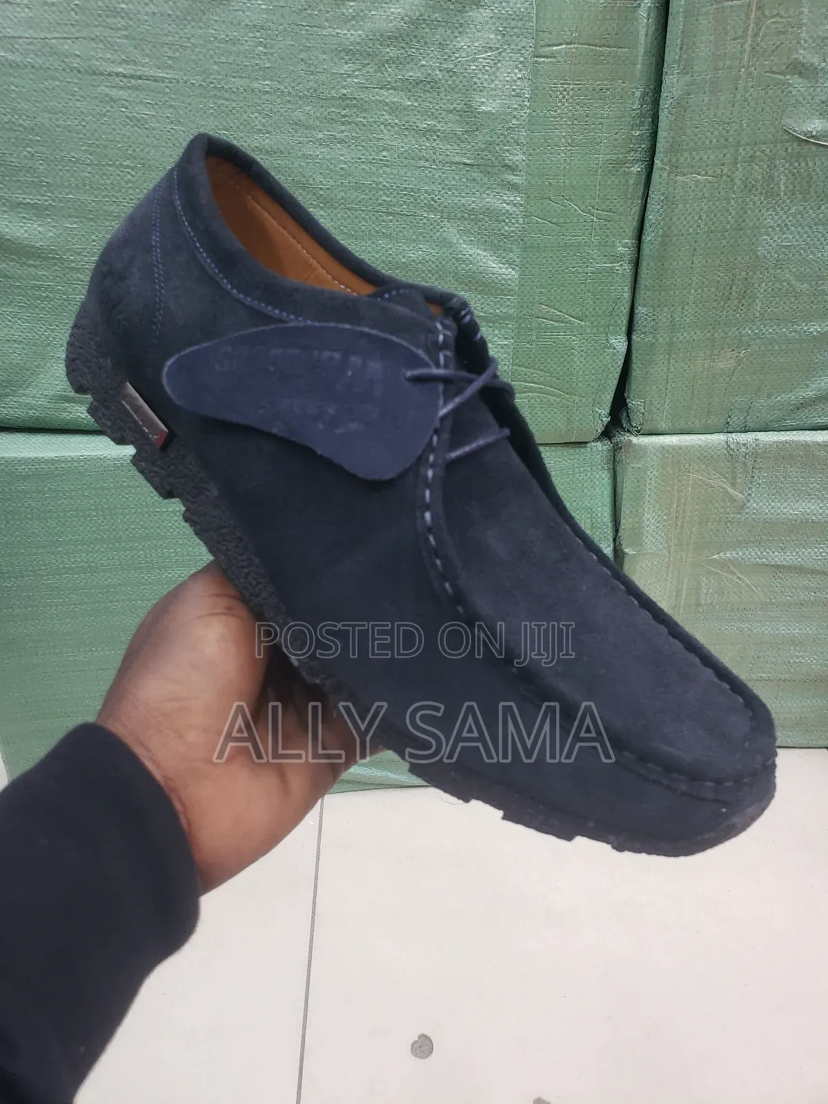 Men's Shoes Wallabees Navyblue