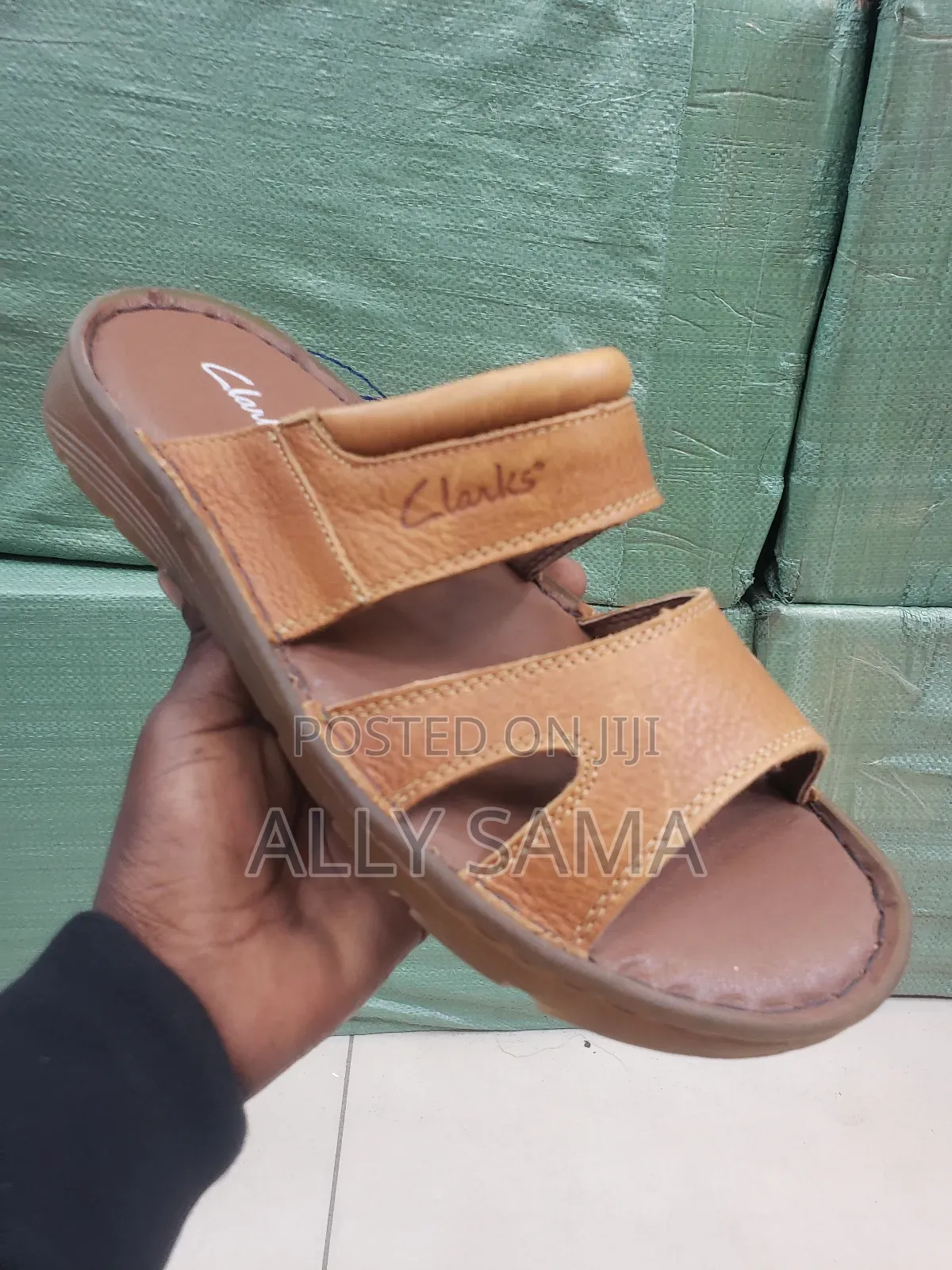 Men's Sandals Clark's Material Leather