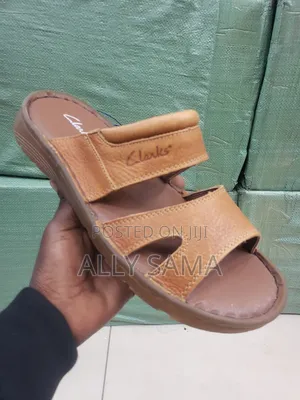 Men's Sandals Clark's Material Leather