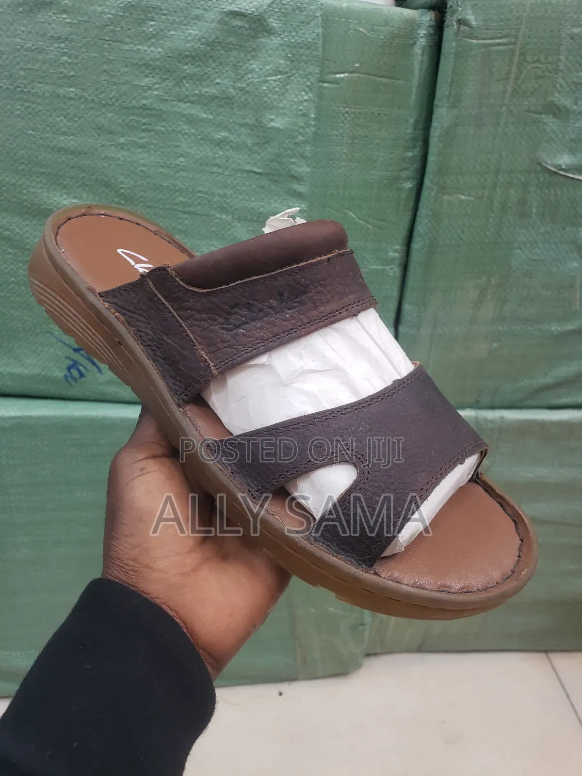 Men's Sandals Clark's Material Leather