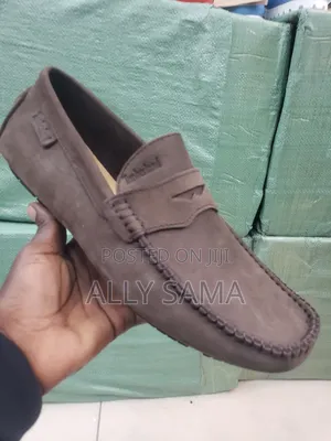 Men's Loafers Clark's Coffee Material Leather