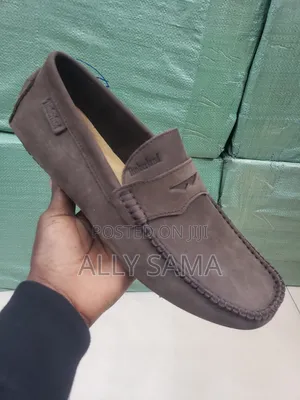 Men's Loafers Clark's Coffee Material Leather