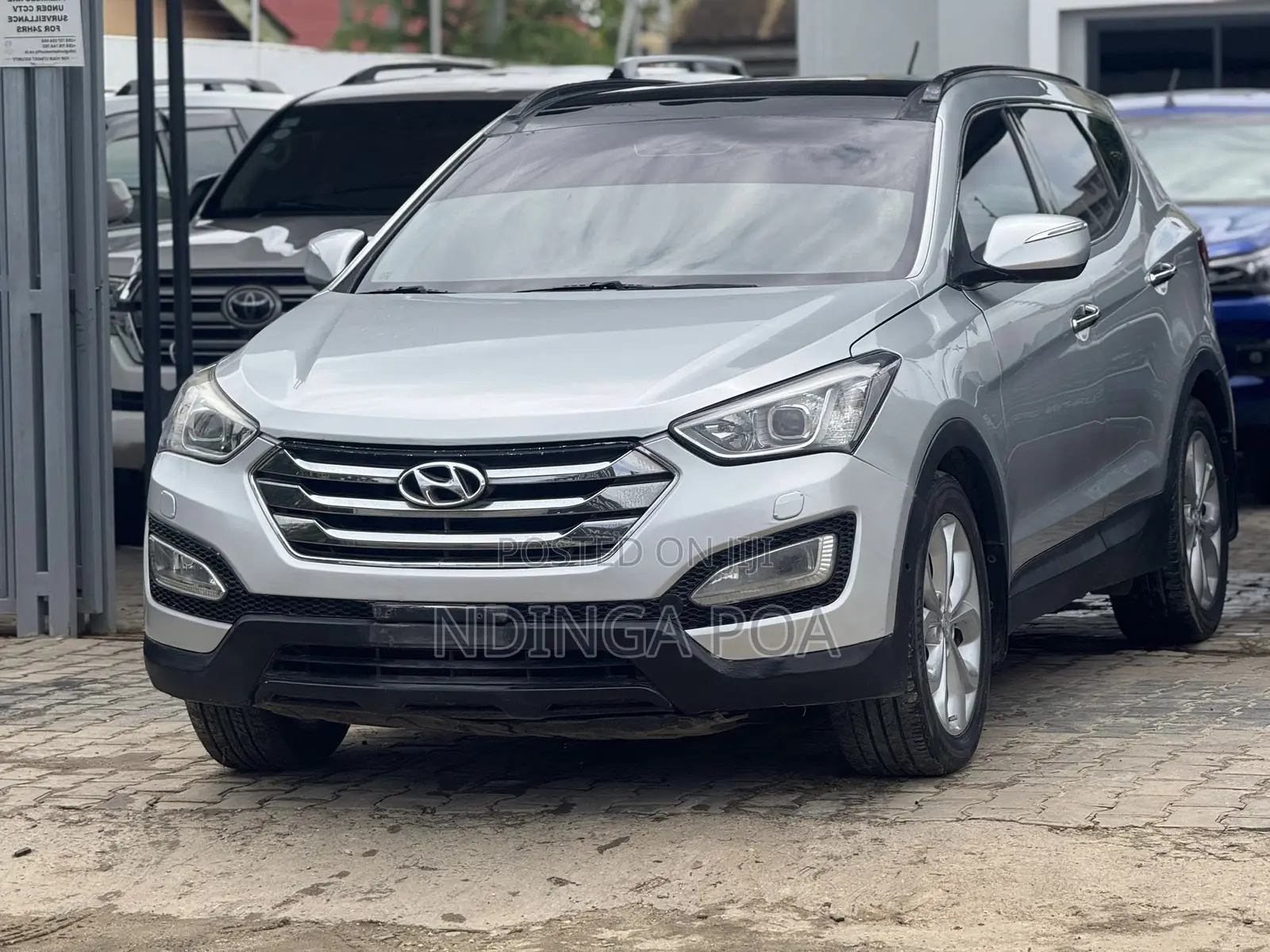 Hyundai Santa Fe 2014 Silver