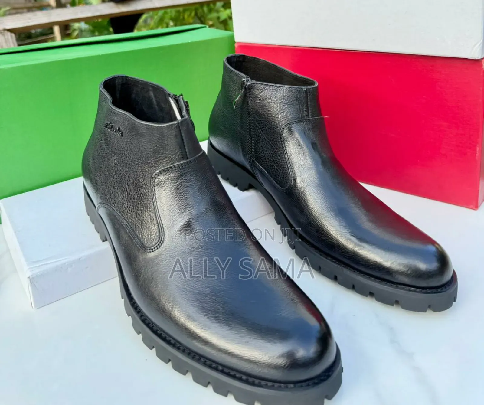 Men's Boots More Brand Material Leather