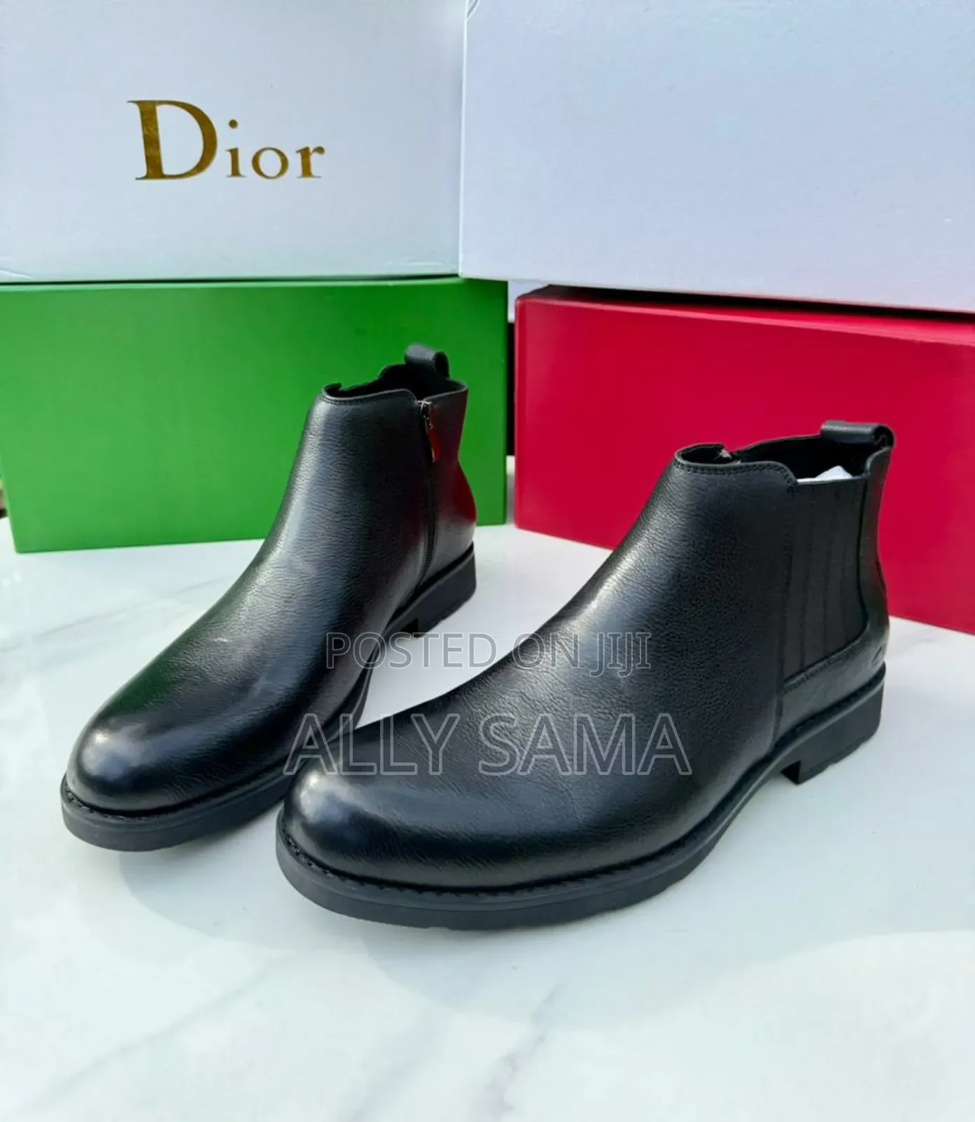 Men's Boots More Brand Material Leather