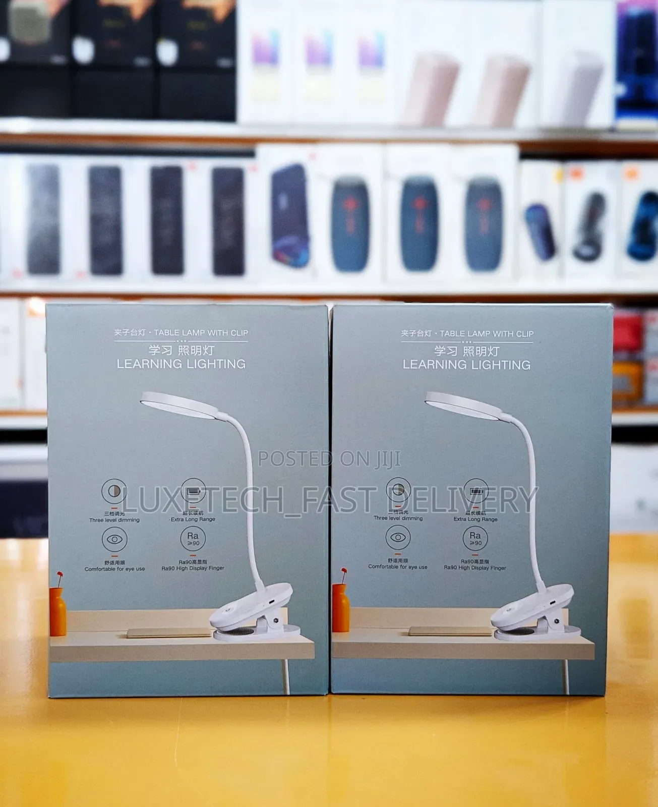 Table Lamp Lightning With Clip