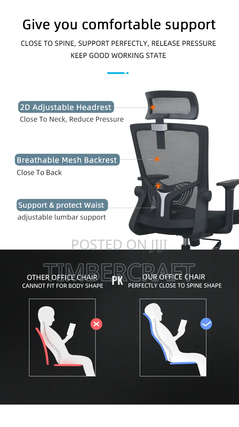 D82 High Back Office Chair