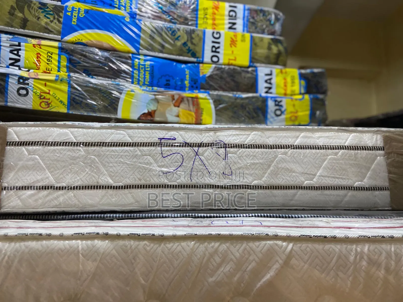 QFL Original Magodoro Dodoma Spring TX Mattress 5 by 6 8inch