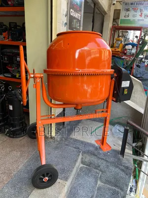 Electrical Concrete Mixer 250L Capacity 1200W