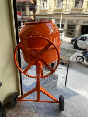 Electrical Concrete Mixer 250L Capacity 1200W