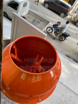 Electrical Concrete Mixer 250L Capacity 1200W