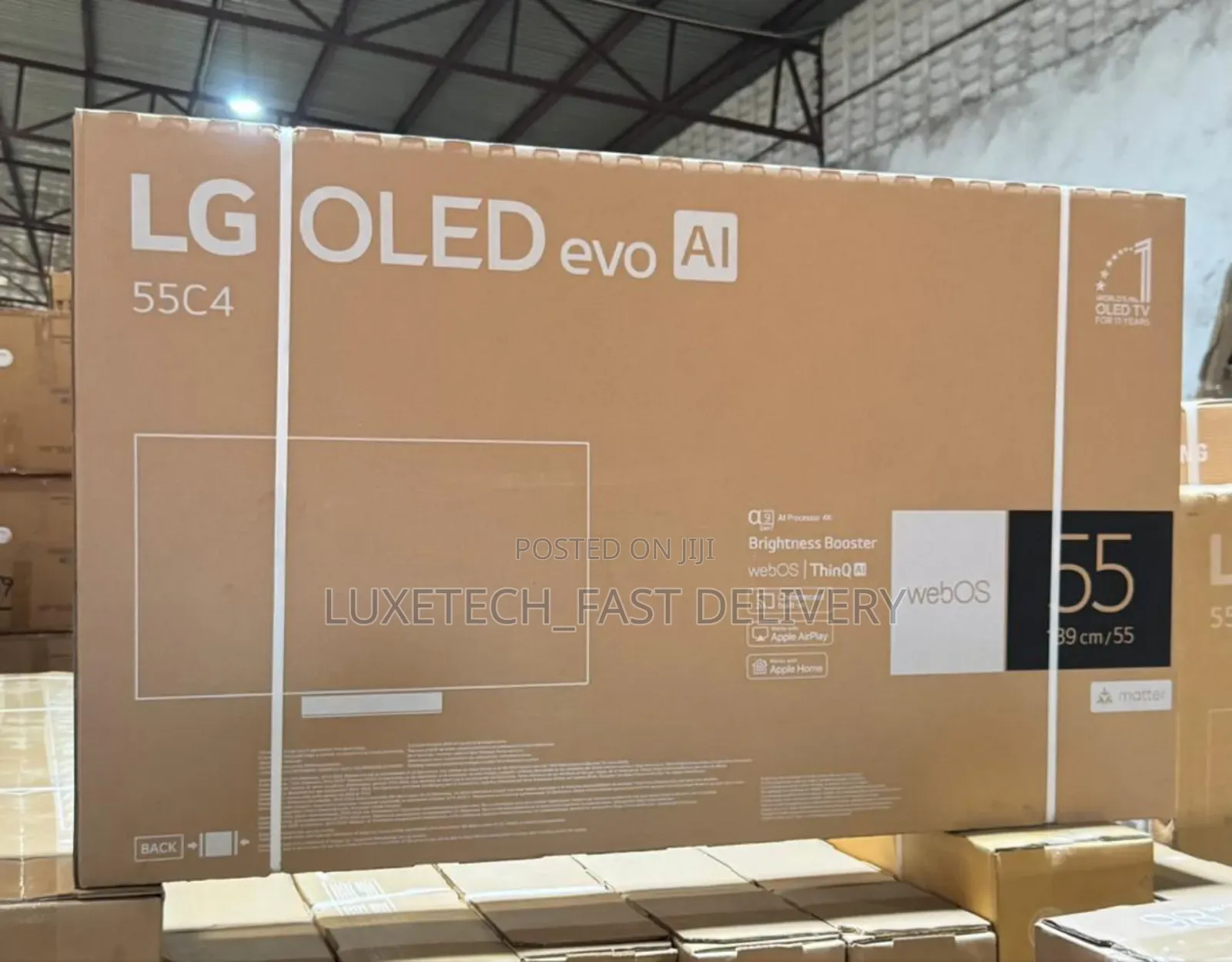 LG 55 Inches Class OLED Evo C4 Series Smart TV Processor