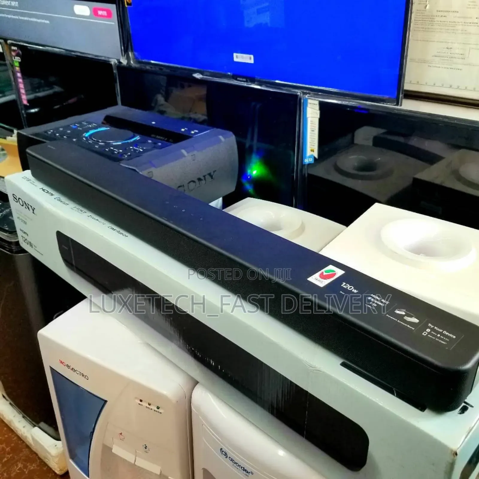 Sony Soundbar 120W With Bass Reflex Speaker HT-S100F
