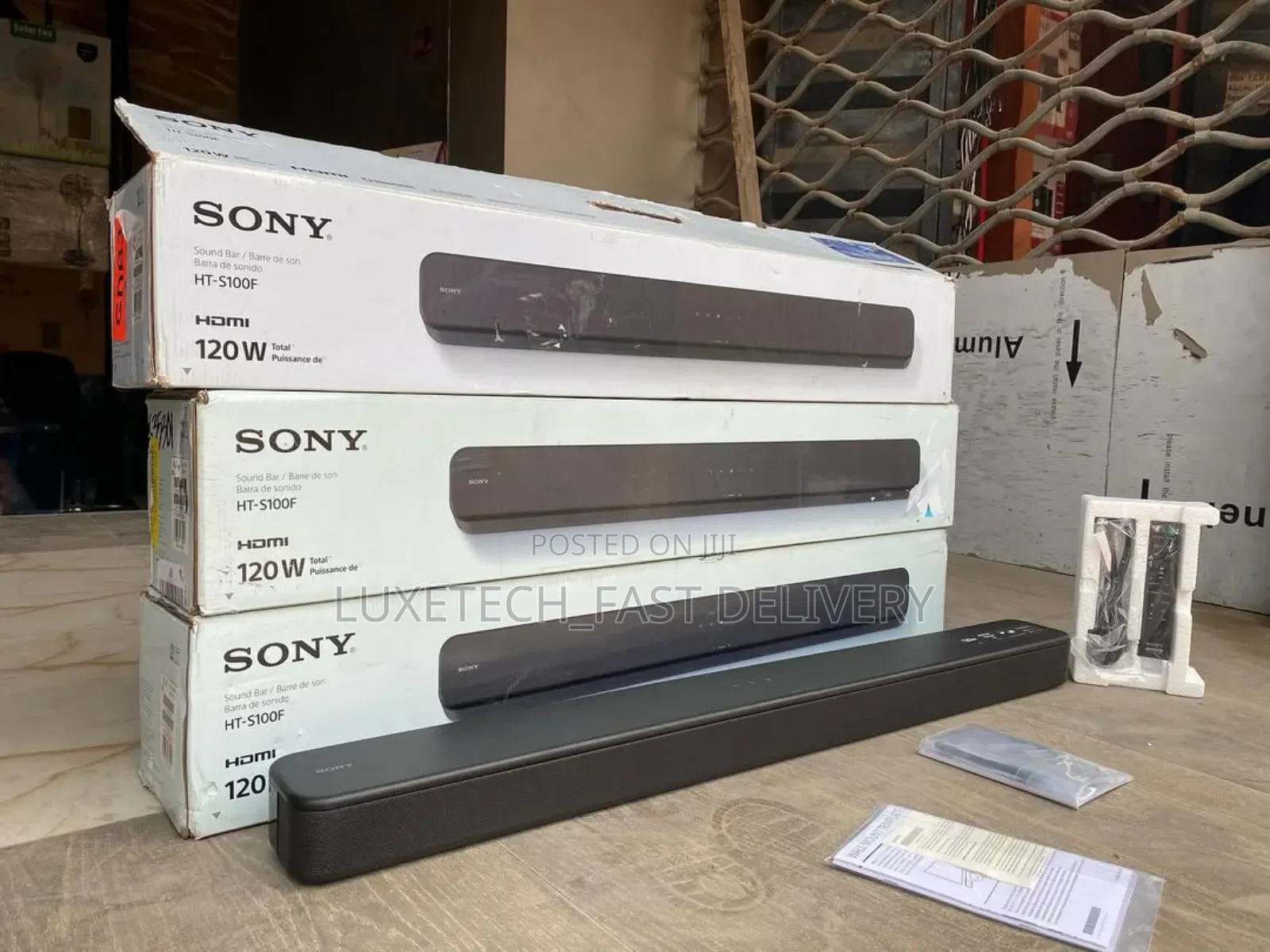 SONY Single Soundbar With Bluetooth Technology | HT-S100F