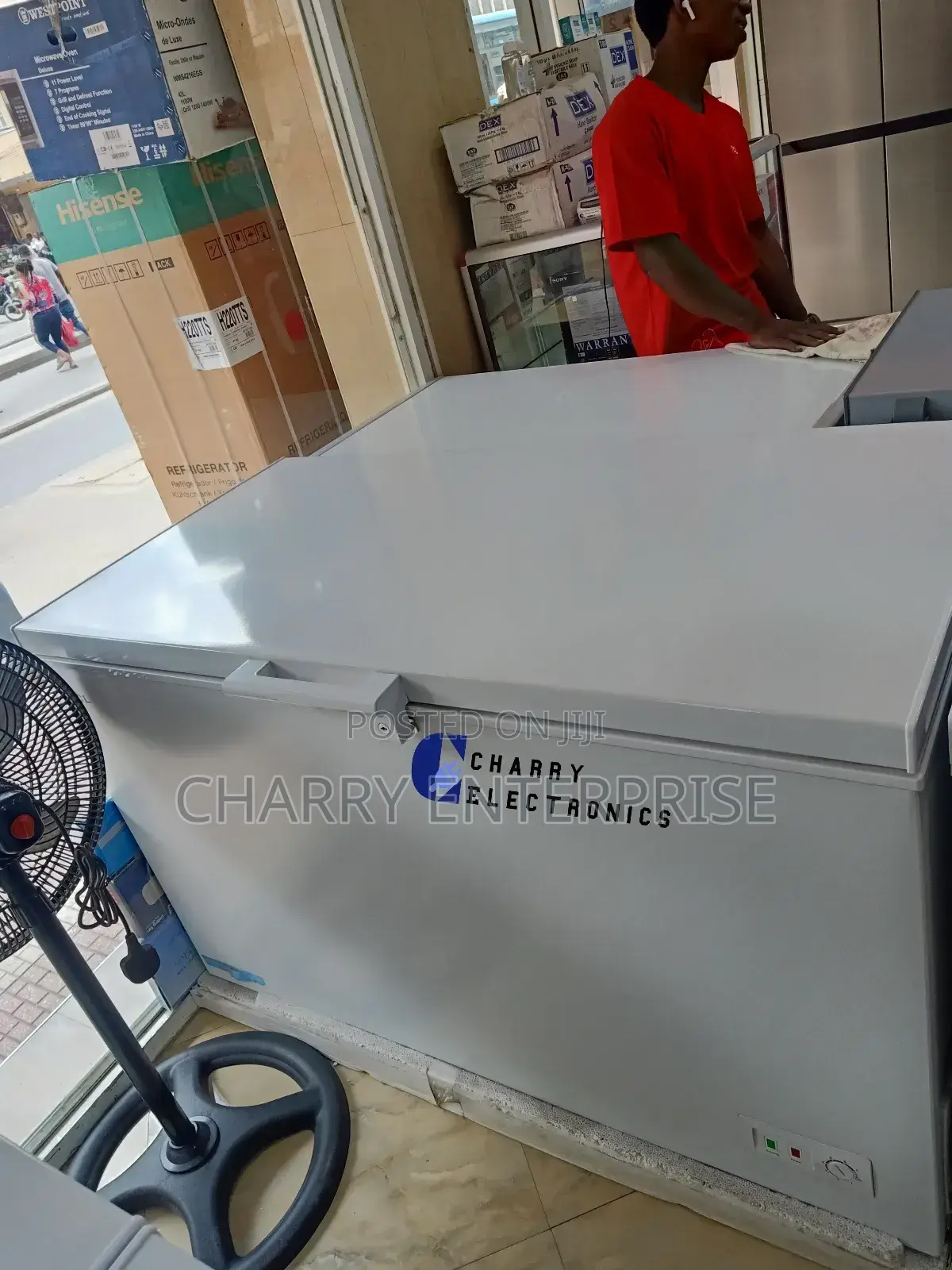 Original Powerful TCL Chest Freezer With Handles (Ina Mshikio) 300l