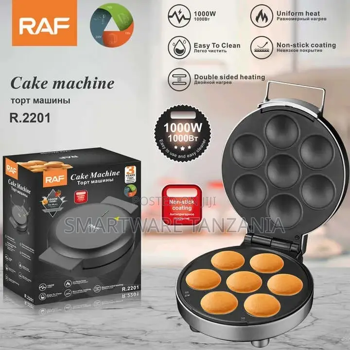 Home 7 Mini Cupcakes Machine Electric Waffle Cupcake Maker