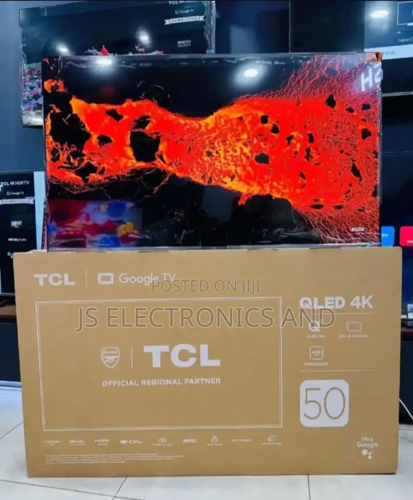 TCL 50 Nchi Qled Google Tv Original New Model Good Quality