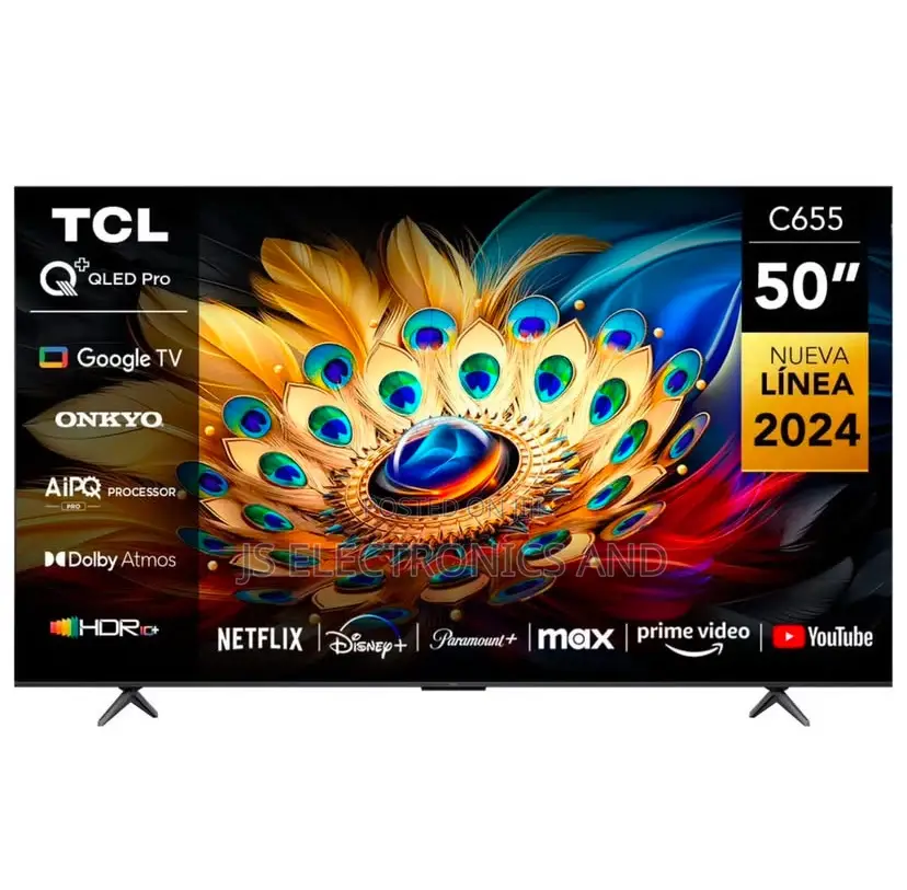 TCL 50 Nchi Qled Google Tv Original New Model Good Quality