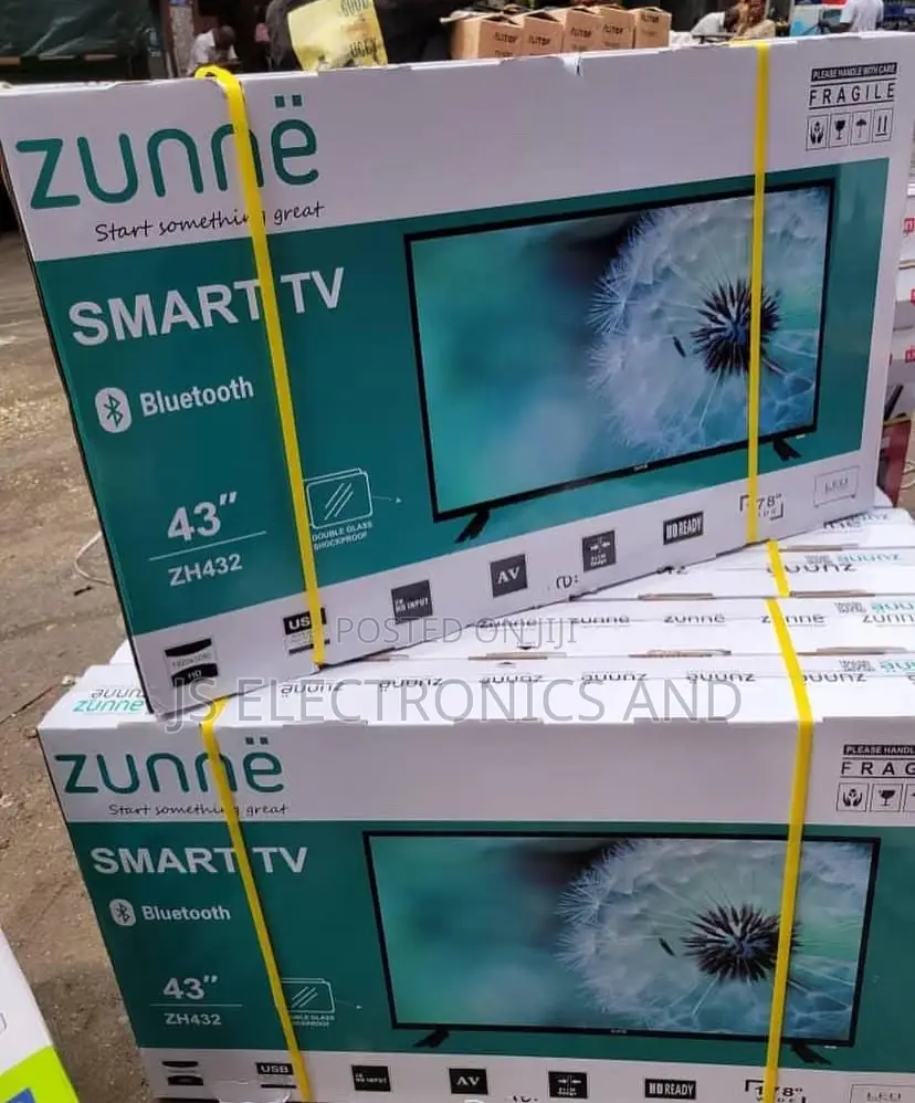 Zunne Inchi 43 Smart Double With Bluetooth Quality Mzuri