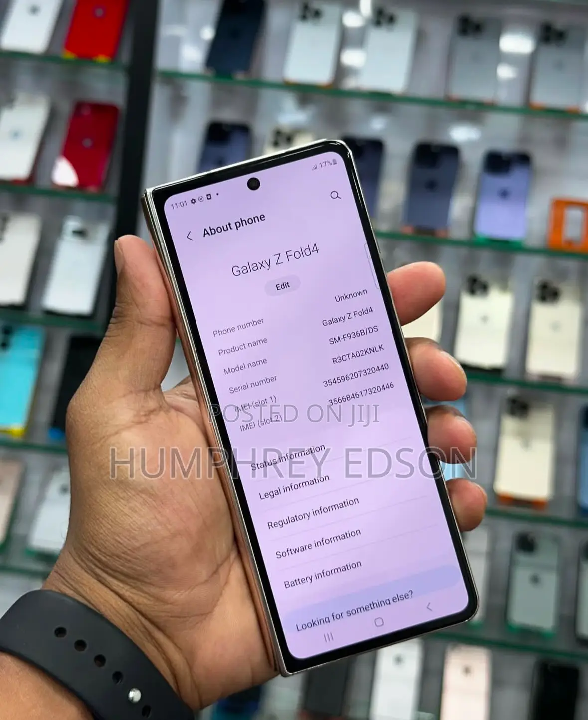 New Samsung Galaxy Z Fold4 256 GB White