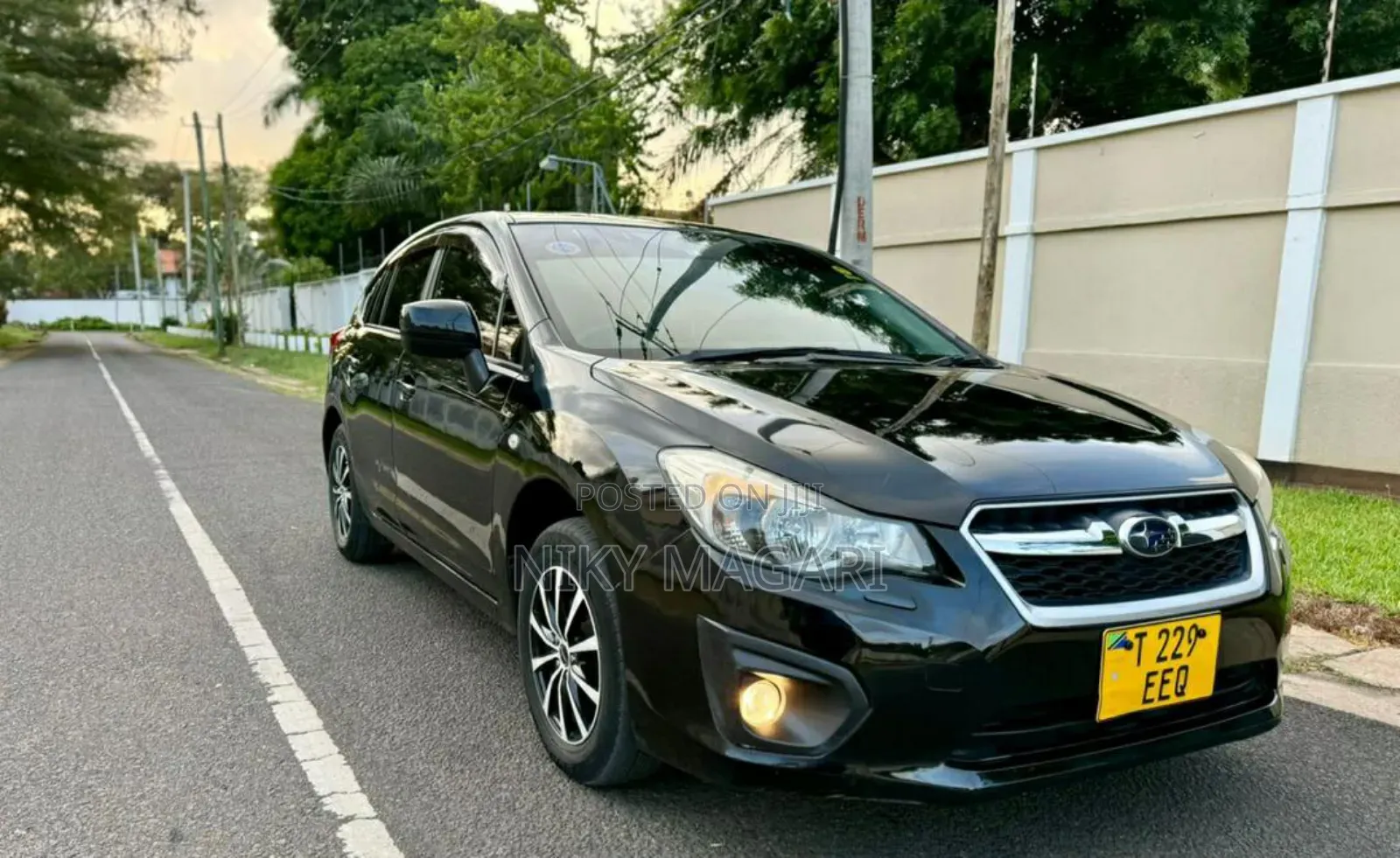Subaru Impreza 2008 Black