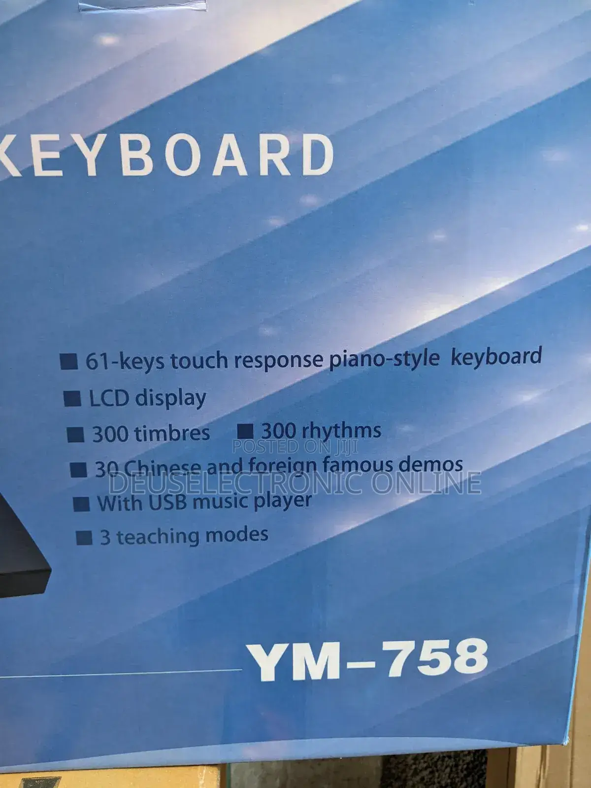 Electric Keyboard Yongmei 758
