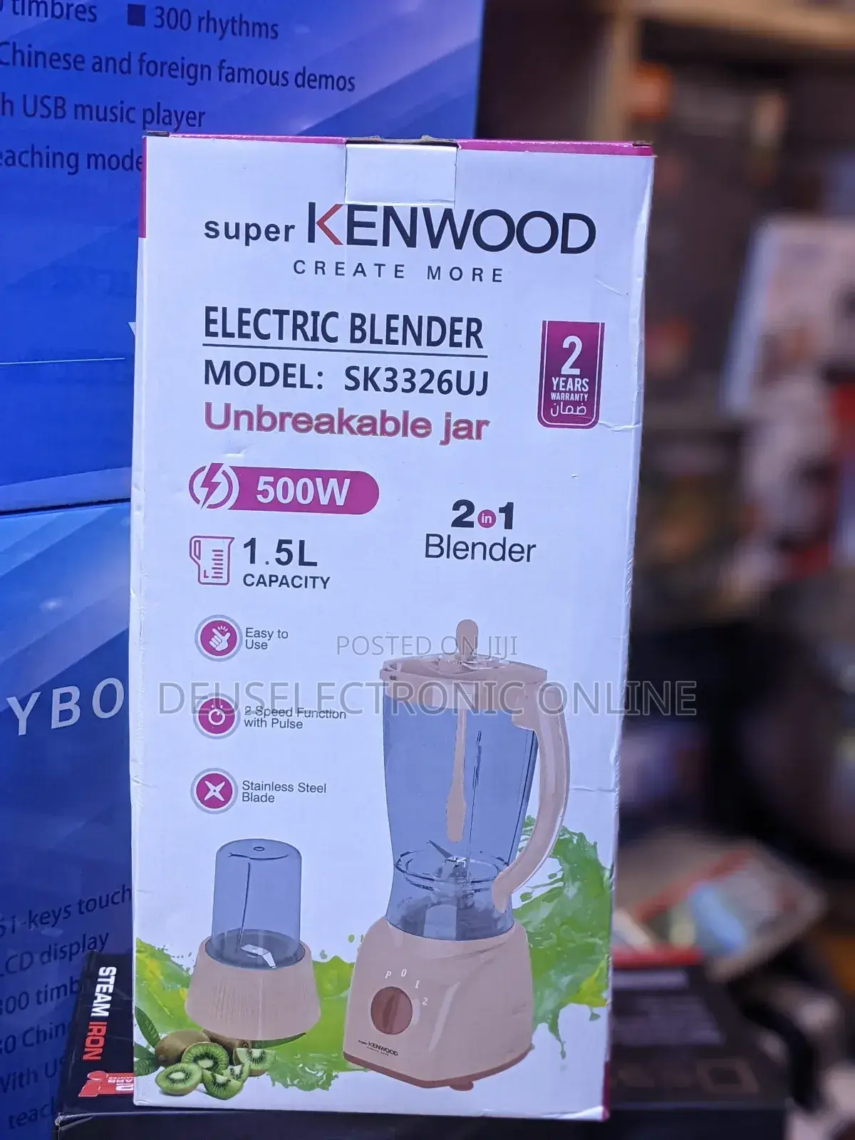 Electric Blender 1.5L