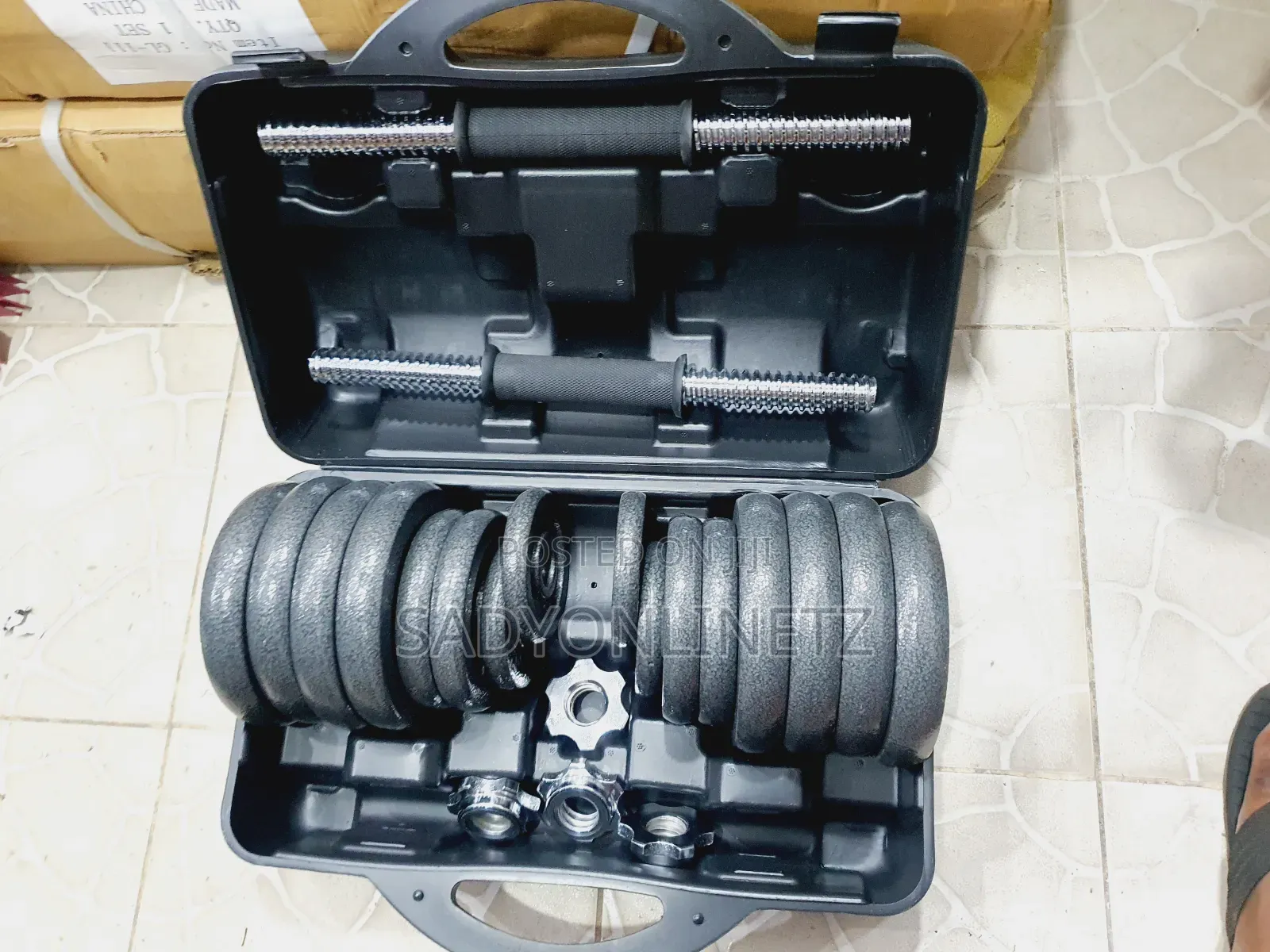Cast Iron Dumbbell Set 30kg