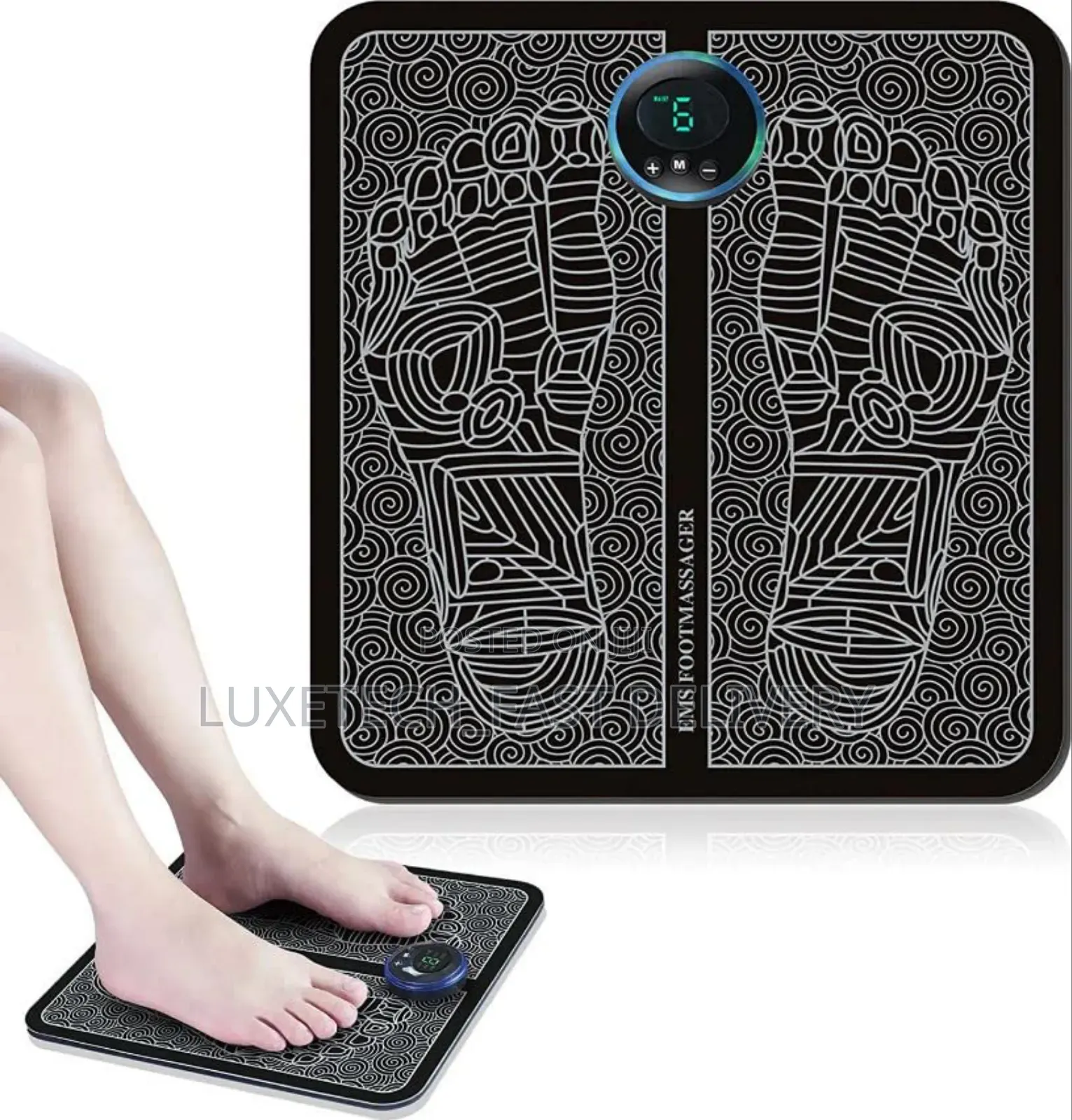 Ems Foot Massager Massage Pad Feet Muscle Stimulator Mat