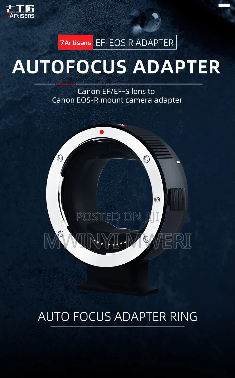 7artisans Autofocus Adapter. EF/EF-S Lens to Rf-Mount Camera