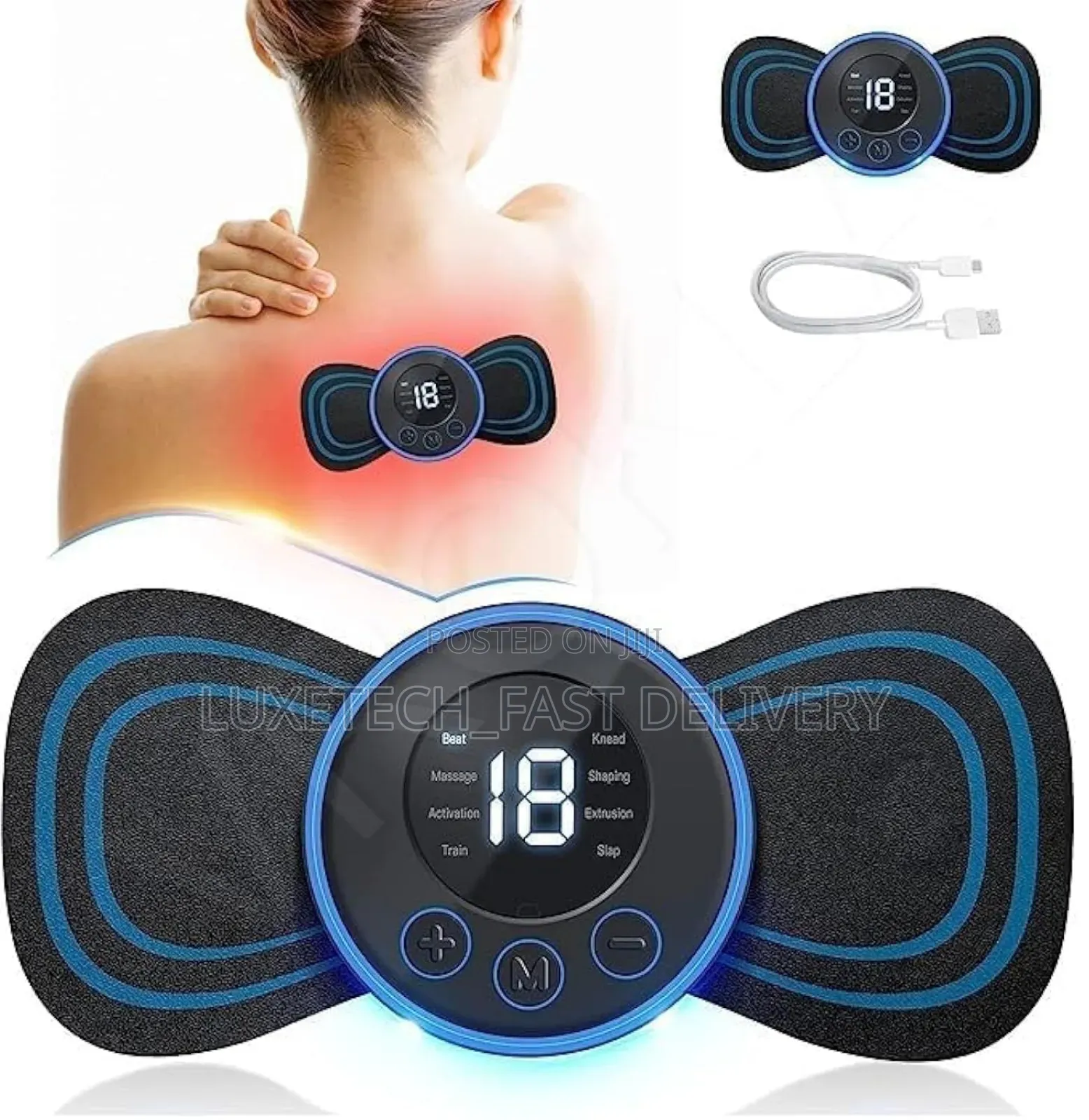 Rechargeable Mini Massage Stick for Pain Relief