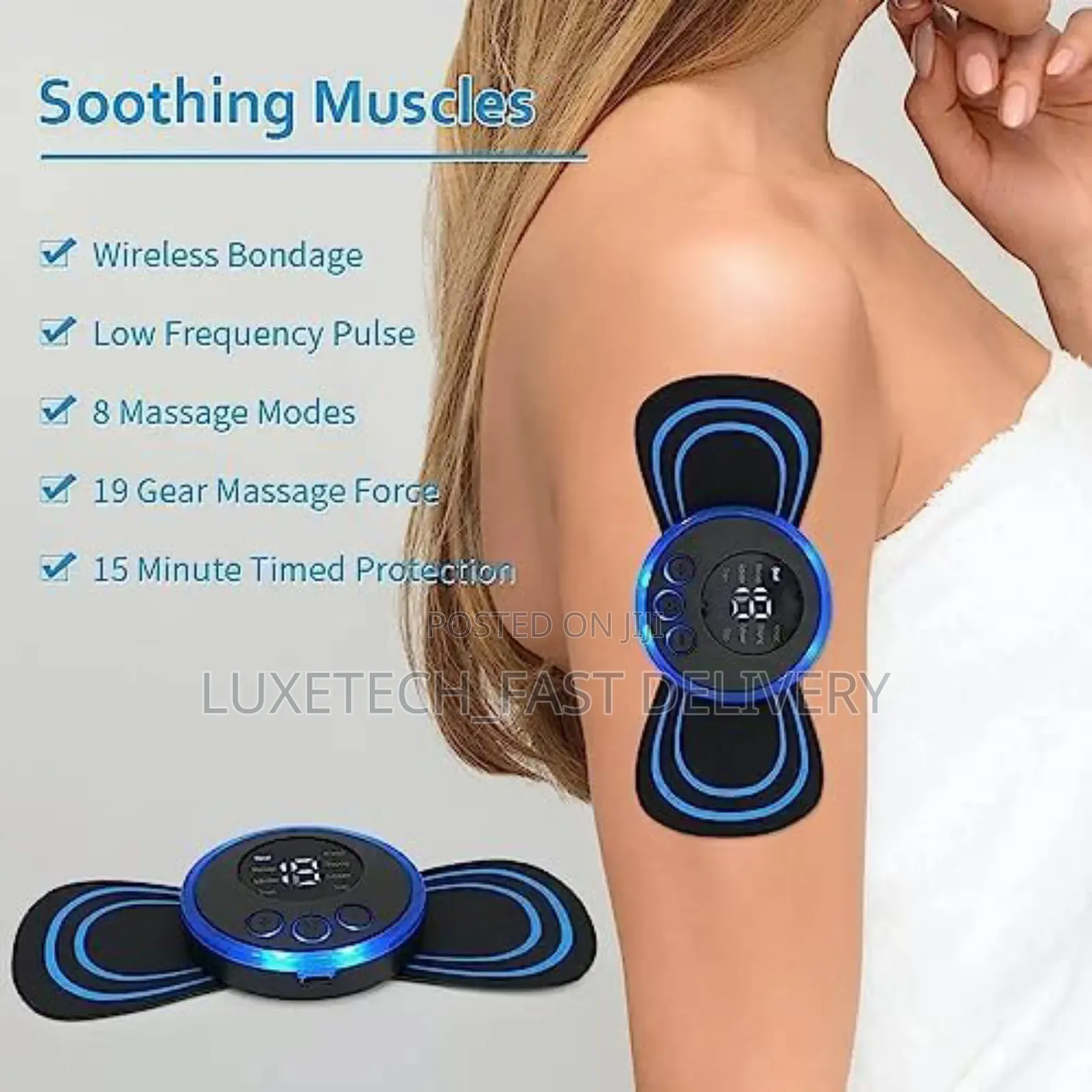 Rechargeable Mini Massage Stick for Pain Relief