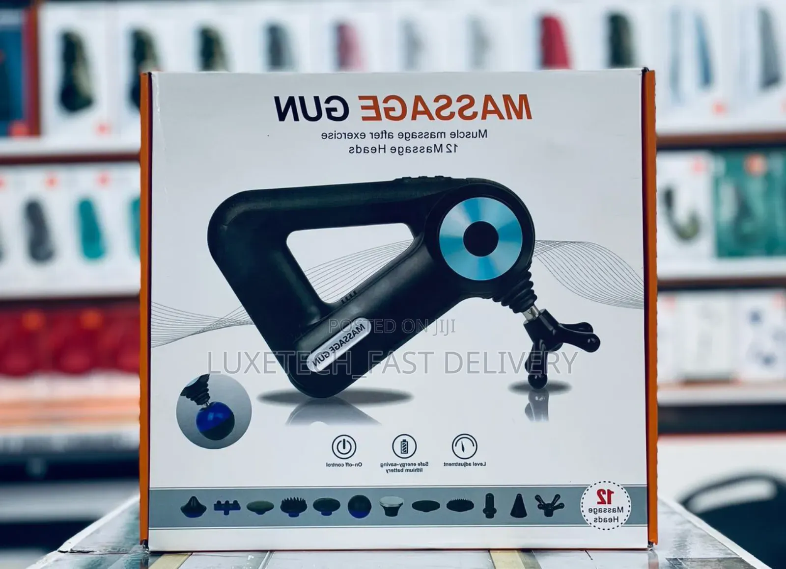Massage Gun 12 in 1 Attachments