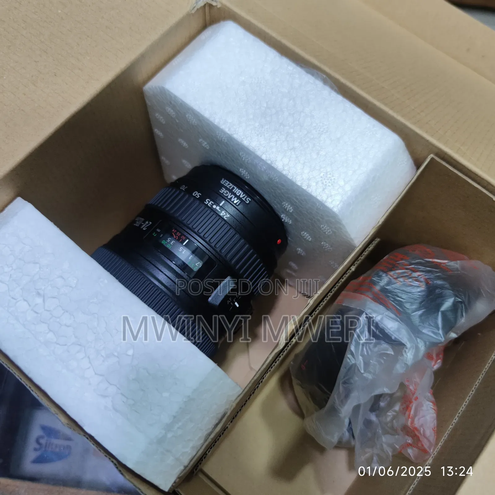 Canon EF 24-105mm F/4l IS USM Lens (Original White Box)