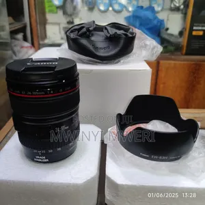 Canon EF 24-105mm F/4l IS USM Lens (Original White Box)