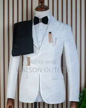 Top Quality White Two PC Suits