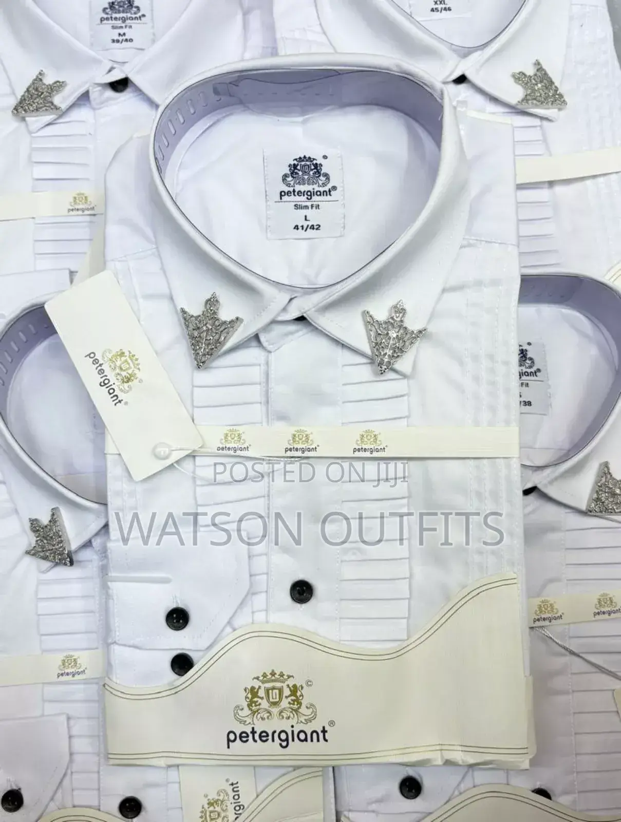 New Original Petergiant White Shirts Available