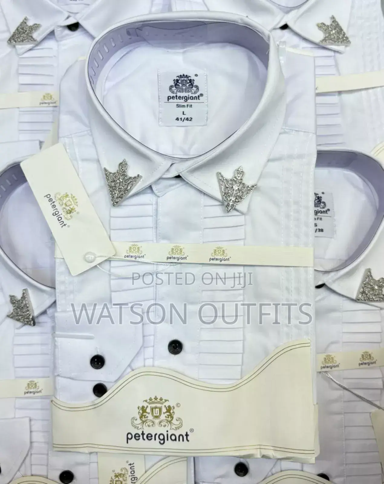 New Original Petergiant White Shirts Available