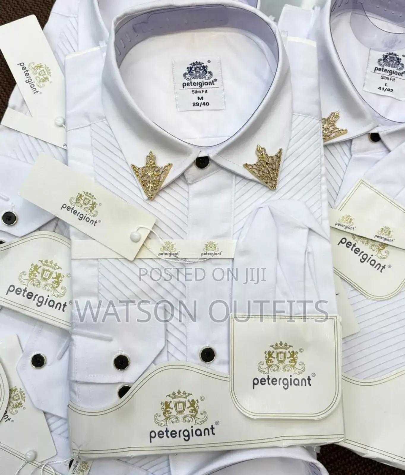 New Original Petergiant White Shirts Available