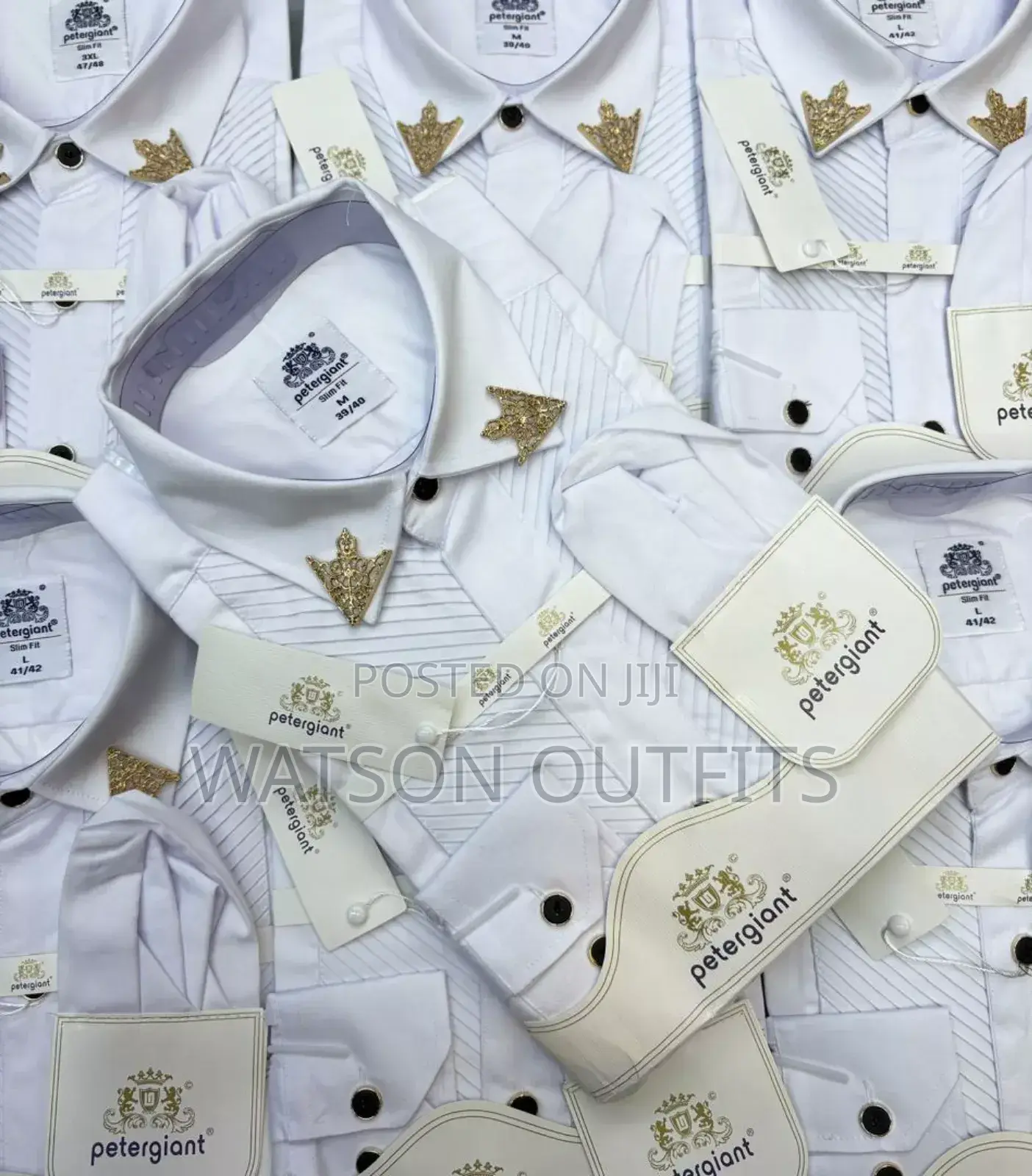 New Original Petergiant White Shirts Available
