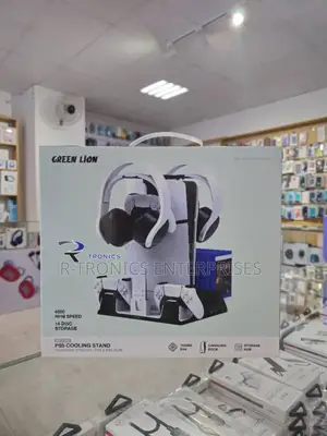 Greenlion PS5 Slim PS5 Fat Cooling Stand Station
