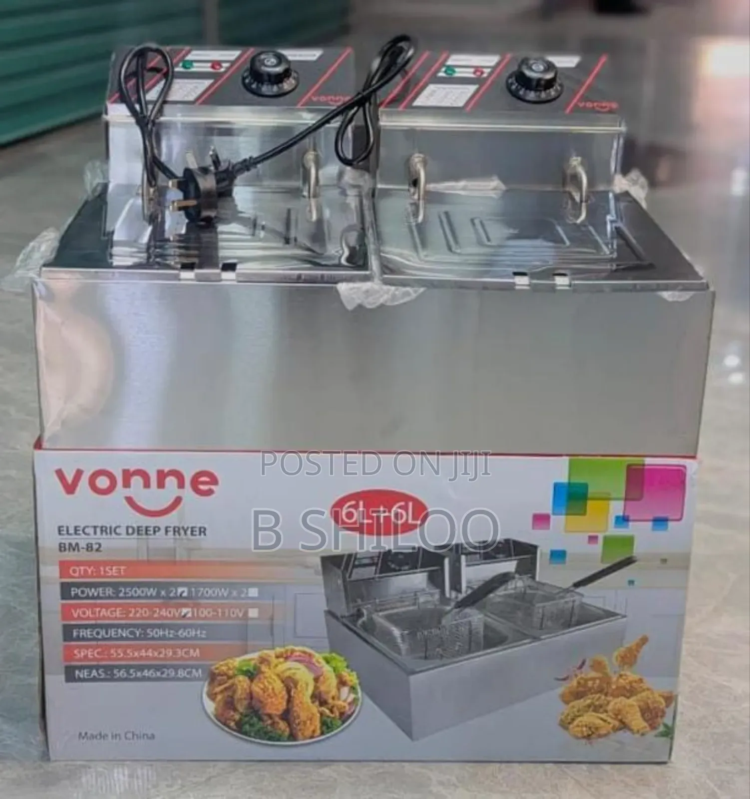 Vonne Deep Fryer