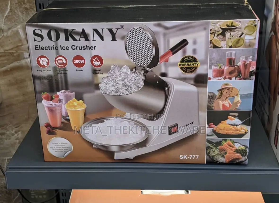 Sokany Commercial Ice Crusher