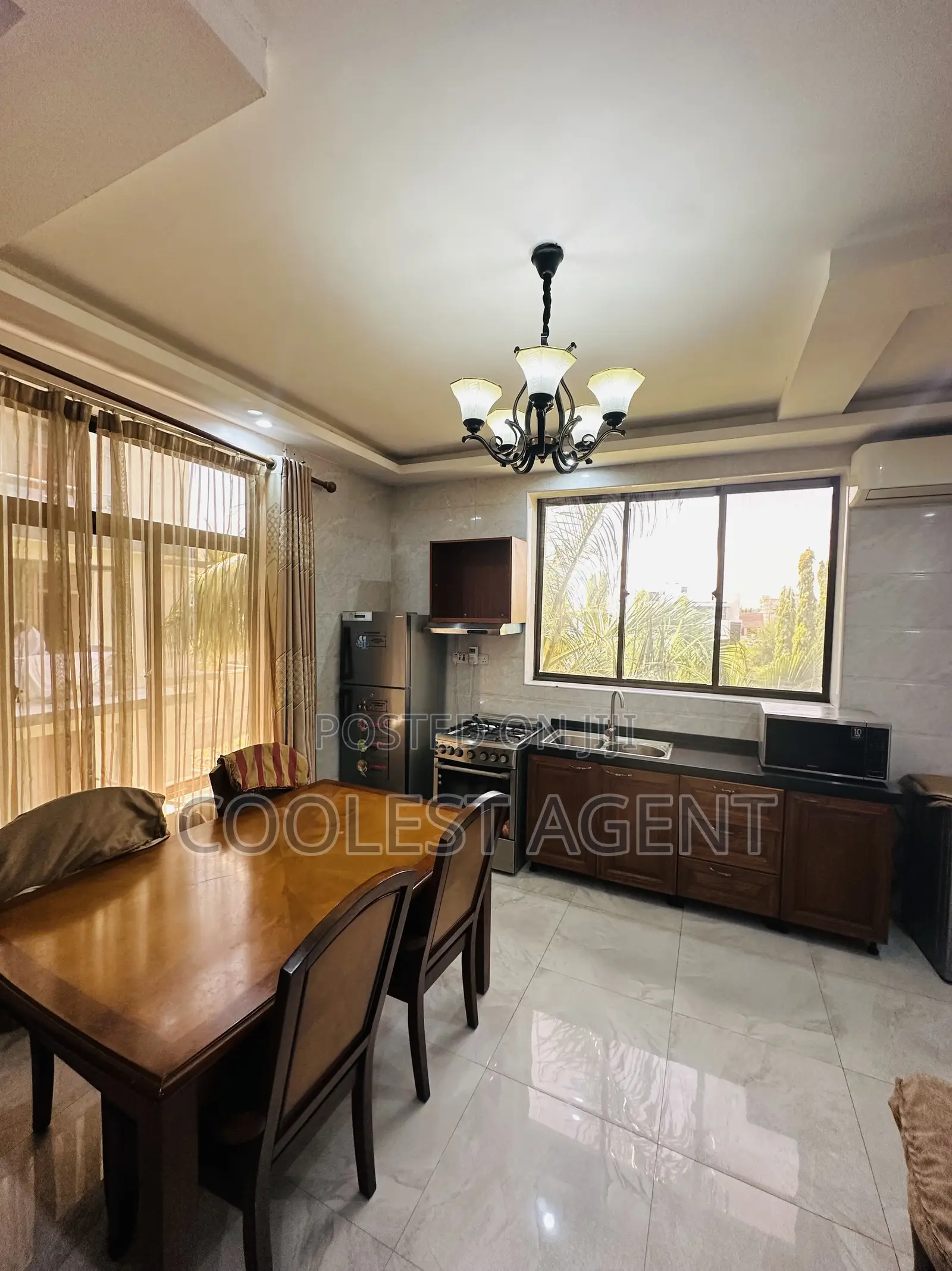 Furnished 1bdrm Apartment in Msasani Beach, Kinondoni for rent