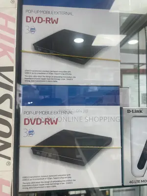 Pop-Up Mobile External DVD-Rw With 3.0 USB